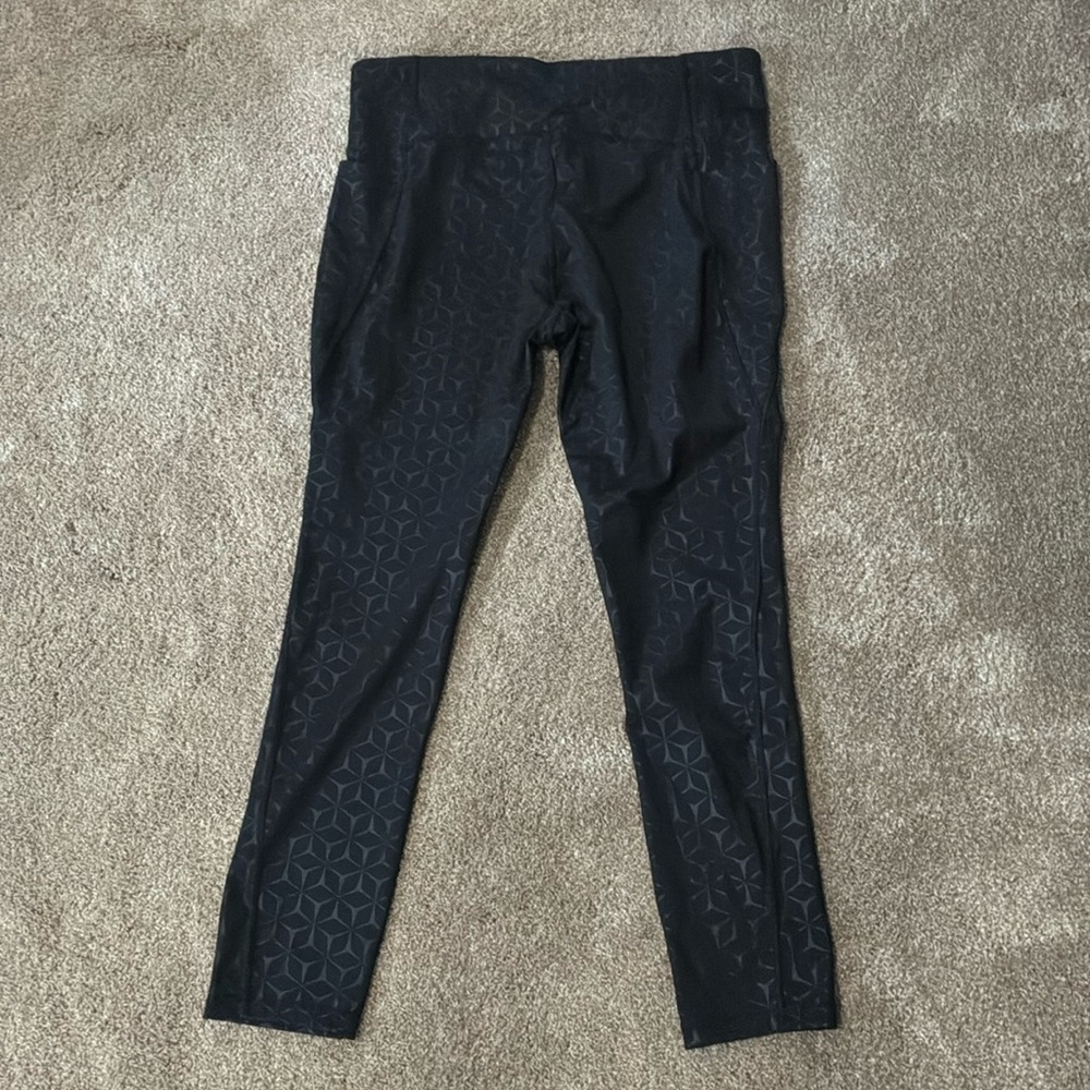 Xersion Black Active Leggings - Picture 3 of 4